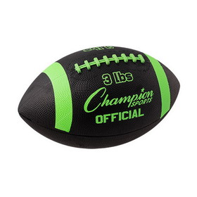Champion Sports WF31 3 Lb Official Size Weighted Football Trainer