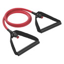 Champion Sports XP300 Medium Resistance Tubing W/Pvc Handle, Red
