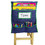 Muka School Chair Organizer, Durable Denim Fabric Student Seat Back Storage Pocket(14.5"X17.25")