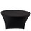 Muka 36" x 30" Stretch Fitted Lowboy Cocktail Table Cover, Spandax Round Tablecloth for Bar Table