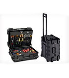 Chicago Case 95-8586 MMST9CART "Military-Ready" Standard Electronic Tool Case, Black