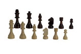 CHH 2102 3 1/2" Standard Wooden Chessmen