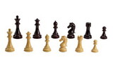 CHH 2109C 4 1/4" Tan/Burg Chessmen