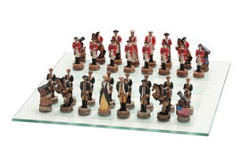 CHH 2131R Revolutionary War Chess Set