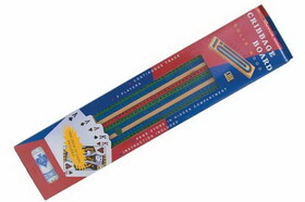 CHH 2424A 3 Color Track Cribbage wih Cards