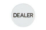 CHH 2506-WHT Dealer Button