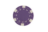 CHH 2600W-PRPL 25 PC 11.5G Purple Dice Chips
