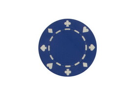 CHH 2602W-BL 25 PC 11.5G Blue Suited Chips