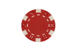 CHH 2610-RD 50 PC 14G Red Dice Chips