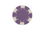 CHH 2703P-PRPL 50 PC 8G Purple Spoke Poker Chips