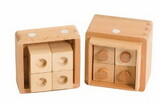 CHH 6130 Dice Box Series - Cube W Hole&Pins