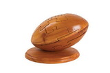 CHH 6141 Wooden football puzzle on a stand