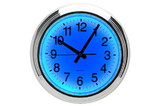 CHH 8155BL Blue LED wall clock