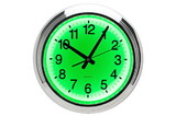 CHH 8155GN Green LED Wall Clock