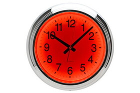 CHH 8155RD Red LED Wall Clock
