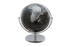 CHH 93105-BK 10&quot; Black Globe With Silver Base