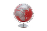 CHH 93125-RD 12" Red Globe With Silver Base