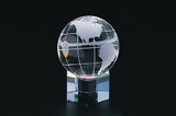 CHH 95331 60 mm Crystal Globe on Hex Base