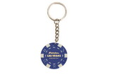 CHH KCLV2600H-BL 50 PC Blue Vegas Key chains
