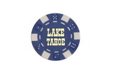 CHH LT2700HBL 25 PC Blue Tahoe Poker Chips
