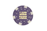 CHH LT2700HPRP 25 PC Purple Tahoe Poker Chips