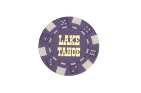 CHH LT2700HPRP 50 PC Purple Tahoe Poker Chips