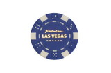 CHH LV2600H-BL 25 PC Blue Fabulous Las Vegas Chips