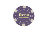 CHH RN2700HPRP 25 PC Purple Reno Poker Chips