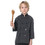 TOPTIE Custom Kid's Chef Coat Personalized Cook Uniform Heat Transfer Embroidered Halloween Costum