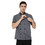 TOPTIE Short Sleeve Chef Coat Jacket Gray Lightweight Button Chef Uniform