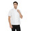 TOPTIE Short Sleeve Chef Coat Jacket White Lightweight Button Chef Uniform