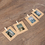 Aspire 20 PCS Kraft Paper Panorama Photo Frames 5 Inch DIY Wall Decoration with Clothespins and Rope