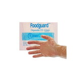 AmerCare Royal 3992 Foodguard Polyethylene Food Handler Medium Powder Free 100/BOX 10 BOX/CS