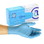 AmerCare A700S Nitra-Flex Powder Free Nitrile Exam - Small, Blue 100/BX, 10 BX/CS, Price/Case