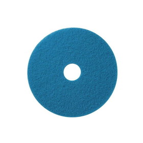 Americo 400420 Cleaner Pad 20" Diameter, Blue, Polyester Fiber, Heavy Duty, (5 per Case)