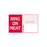 Avery Dennison 04127 Ring on Meat Label 8M/SL 16SL/CS