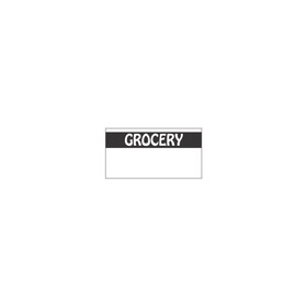 Avery Dennison 04500 Grocery Label Black 17M/SL 15 SL/CS