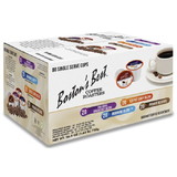 Boston's Best 101000 Coffee Roasters Assorted Blend Coffee (80 Single Serve Cup per Box, 20 of each Flavor)