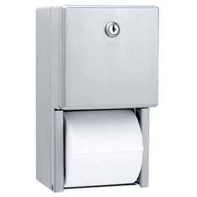 Bobrick Washroom Equipment B-2888 ClassicSeries 6-1/16" x 11" x 5-15/16", Tissue Dispenser for Multi-Roll Toilet