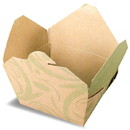 BioPak 01SONOMA Sonoma Carry Out Container - #1, 26 Fl Oz, Paper, Food Container (450 per Case)