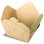 BioPak 01SONOMA Sonoma Carry Out Container - #1, 26 Fl Oz, Paper, Food Container (450 per Case), Price/Case