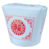 West Rock Fold-Pak SmartServ 26SSPRINTM Printed Asian Take-Out Container, 26 oz - (20/25) 500/CS