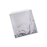 Brown Paper Goods 5A04 Foil Sandwich Bag - Plain, Foil On The Outside Paper On The Inside. - 6