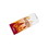 Brown Paper Goods BR-5B34 Printed "Super Hot To Go" Foil-In Thermal Bag - Qt., - 5" x 3 3/4" x 12" - Red & Yellow Print - 500/C, Price/Case