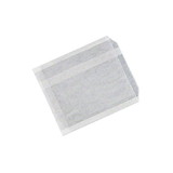 Brown Paper Goods 710 Plain White Standard Grease Resistant Sandwich Bag - 6