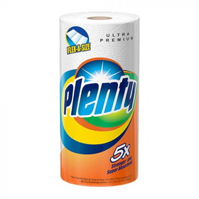 Plenty 10006665 Select-A-Size 2-Ply Kitchen Towel - 90CT. Sheet Size: 11" x 6" - 15/CS *REPLACES CD-C13805 AND CD-10002979*