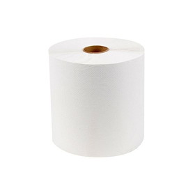 Roll Towel "Y" Notched NB600 - 8" x 600', White 2" Core (12/cs)