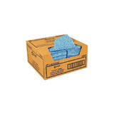 Chicopee 0312 Chix 13-1/4" x 24", Blue, Reusable, Medium Duty, Standard, Hexagon, Tough Towel (150 per Case)