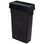 Carlisle FoodService 34202403 TrimLine Swing Top Waste Container Trash Can Lid 20.19" x 11.56" x 4.5", Black, ABS, Rectangle, Each, Price/EA