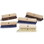 Carlisle FoodService 3619200 Flo-Pac 10" x 2.87", Wood Handle, Palmyra Bristle, Deck Scrub Brush (12 per Case), Price/Case